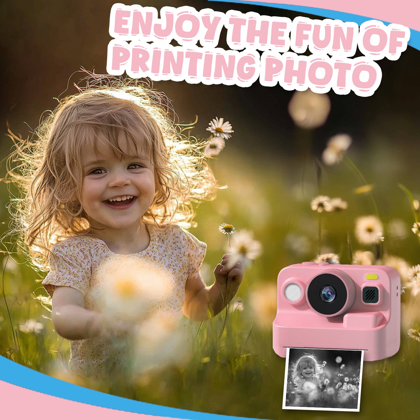 1410Pcs Kids Camera Paper Roll Refill for Toddler Camera, BPA & BPS Free | 15 Rolls Thermal Photo Paper for Most Kids Instant Print Cameras, 57x25mm Kids Camera Paper for Photos, Journals & DIY Crafts